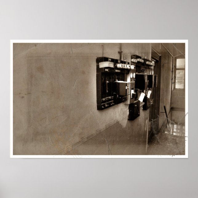 Poster Alter Hausflur (Frente)