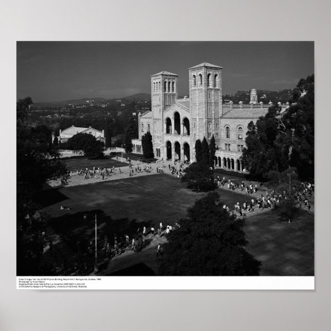 Poster Alteração de Classe, do topo do edifício Física An (Frente)