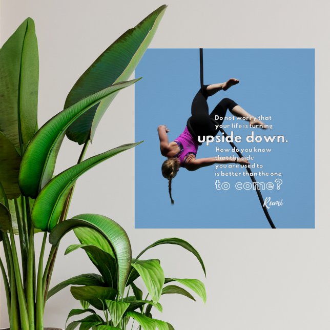 Pôster Alteração faceada Inspiracional (Criador carregado)