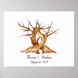 Poster Alternativa ao Livro de Visitas de Casamento