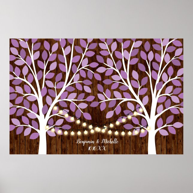 Poster Alternativa ao Livro de Visitas Luzes - 150 Assina (Frente)