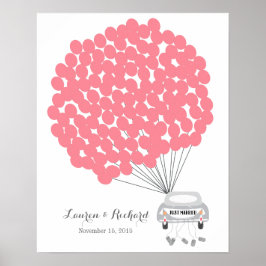 Poster Alternativo do Livro de Convidados de Casamento co