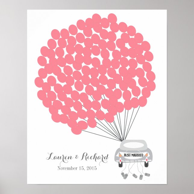 Poster Alternativo do Livro de Convidados de Casamento co (Frente)