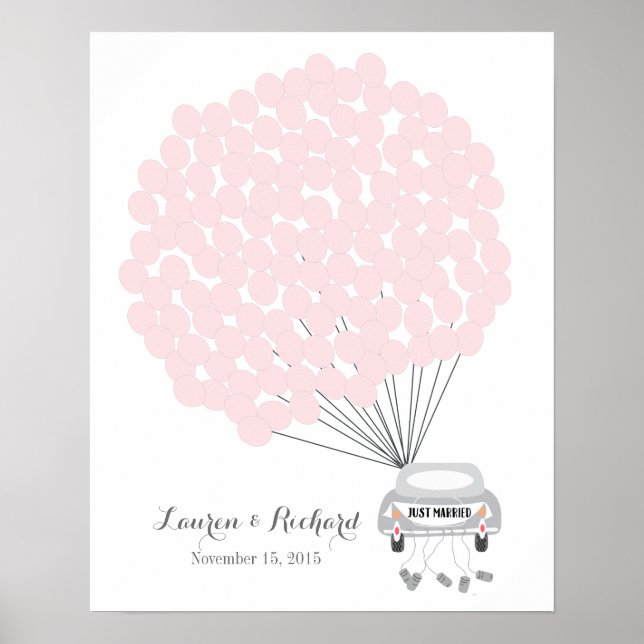 Poster Alternativo do Livro de Convidados de Casamento co (Frente)