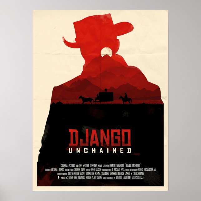 Poster Alternativo Sem Interceptação Django (Frente)