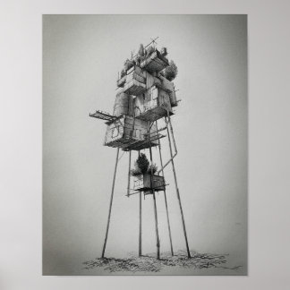 Poster Alto Aumento de Futuros Incertos