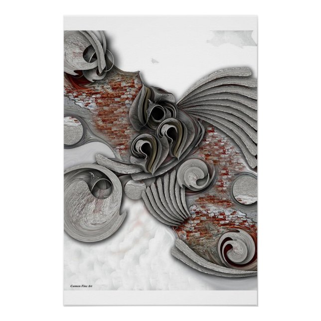 Pôster "Alto esboço de sentimento puro", Poster brilhante (Frente)