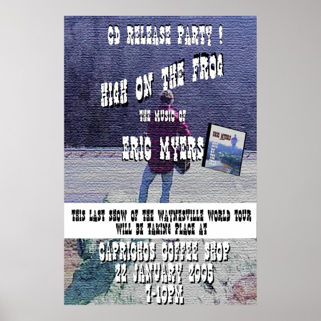 Pôster Alto no Sapo (Frente)