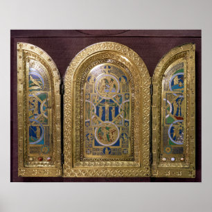 Poster Alton eleva-se o Triptych, c.1150