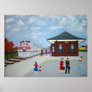 Poster Alton Train Station