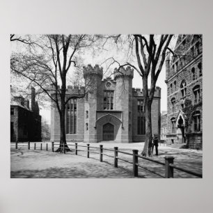 Pôster Alumni Hall (Universidade Yale)