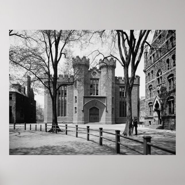 Pôster Alumni Hall (Universidade Yale) (Frente)
