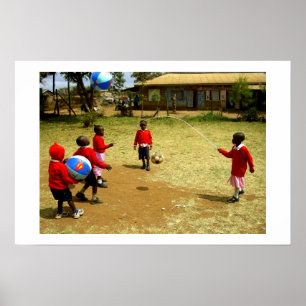 PÔSTER ALUNOS DO KENYAN EM KENYA