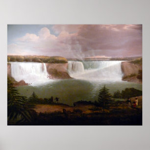 Pôster Alvan Fisher visão geral das cataratas de Niágar