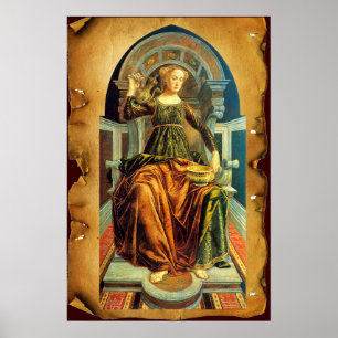PÔSTER ALVAS DE RENASCIMENTO ANTIQUAS 14/TEMPERÂNCIA