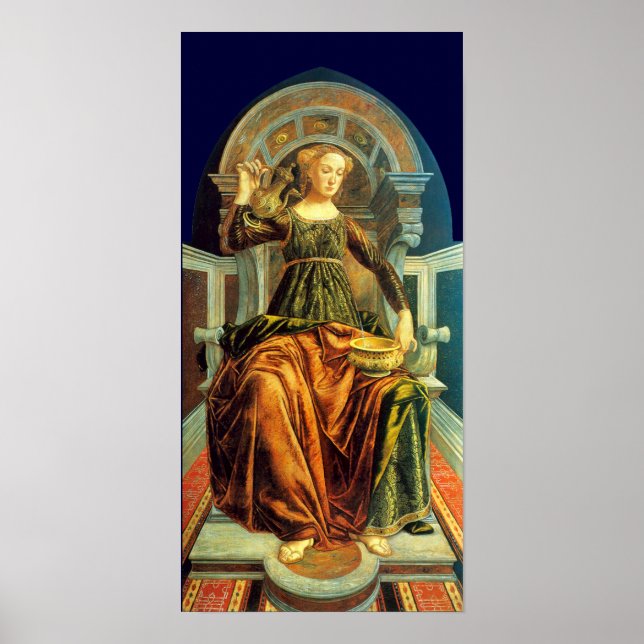 POSTER ALVAS DE RENASCIMENTO ANTIQUAS 14/TEMPERÂNCIA (Frente)