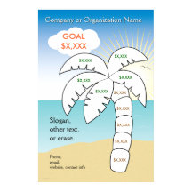 Alvo de Férias de Árvore de Palma