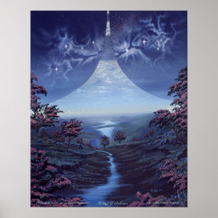 Poster Alvorecer de aproximação no mundo do anel