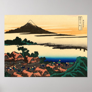 Poster Alvorecer em Isawa na província de Kai
