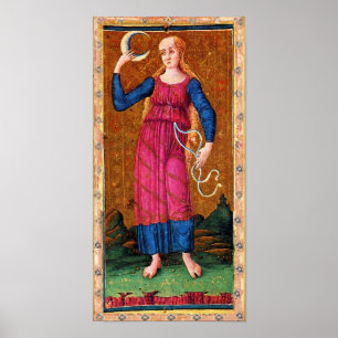 PÔSTER ALVOS DE RENASCIMENTO ANTIQUÍMICOS 18 / A LUA