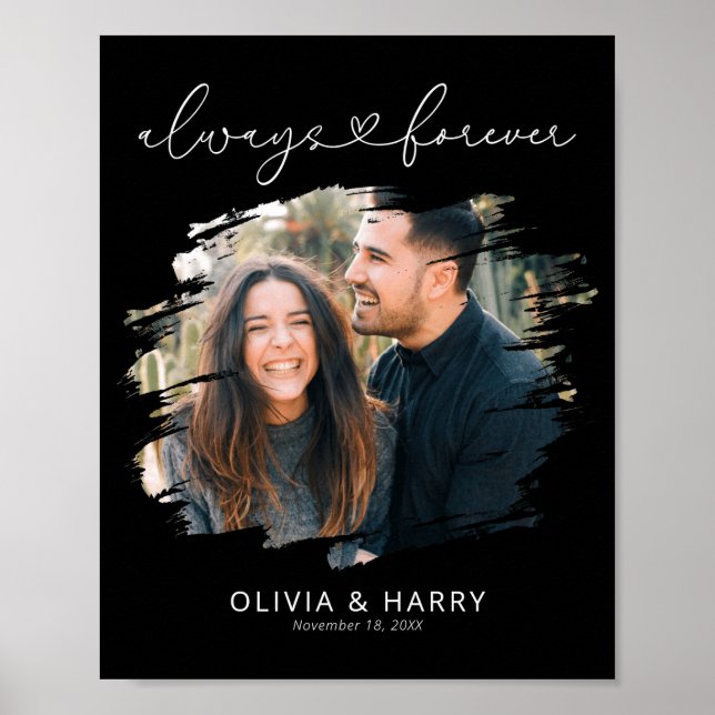 Poster Always And Forever Couple Photo  (Frente)