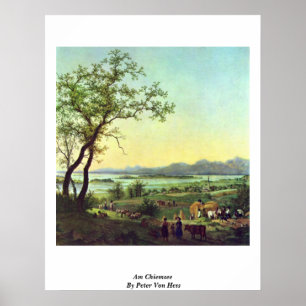 Pôster Am Chiemsee por Peter Von Hess