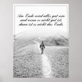 Poster Am Ende wird alles tribo sein