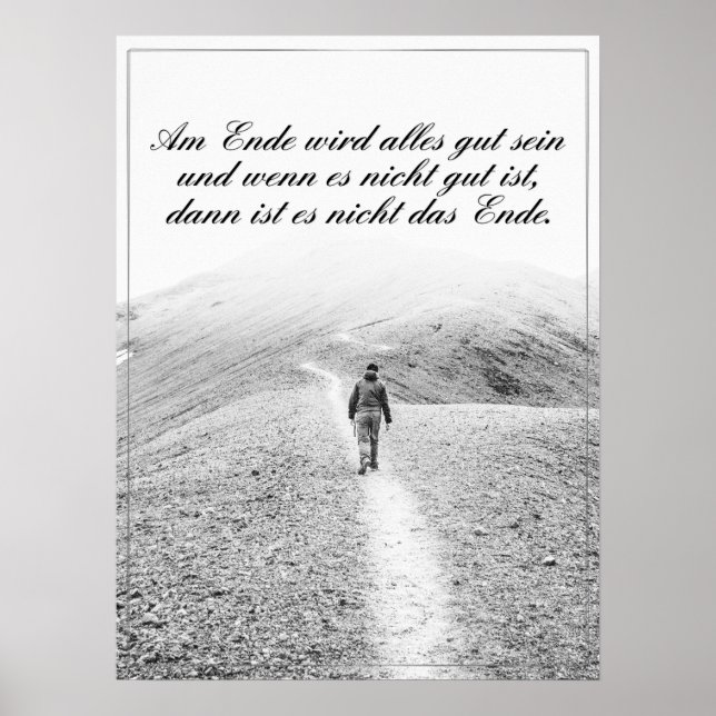 Poster Am Ende wird alles tribo sein (Frente)