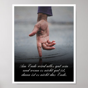 Poster Am Ende wird alles tribo sein