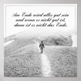 Poster Am Ende wird alles tribo sein