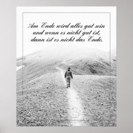 Poster Am Ende wird alles tribo sein