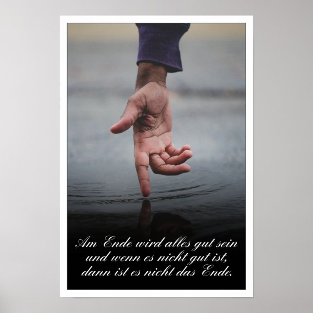 Poster Am Ende wird alles tribo sein (Frente)