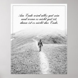 Poster Am Ende wird alles tribo sein