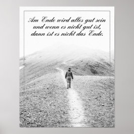 Poster Am Ende wird alles tribo sein