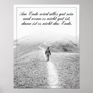 Poster Am Ende wird alles tribo sein