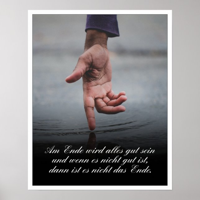 Poster Am Ende wird alles tribo sein (Frente)