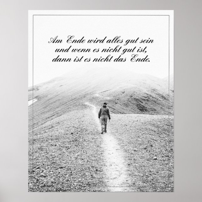 Poster Am Ende wird alles tribo sein (Frente)