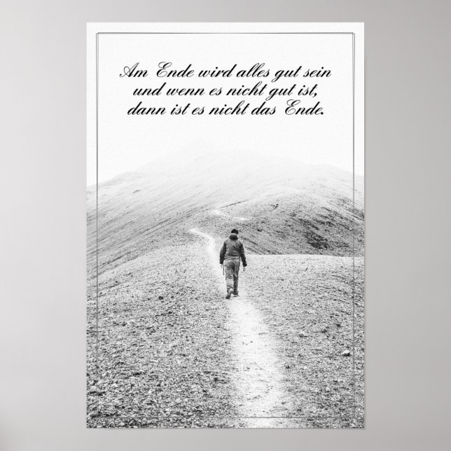 Poster Am Ende wird alles tribo sein (Frente)