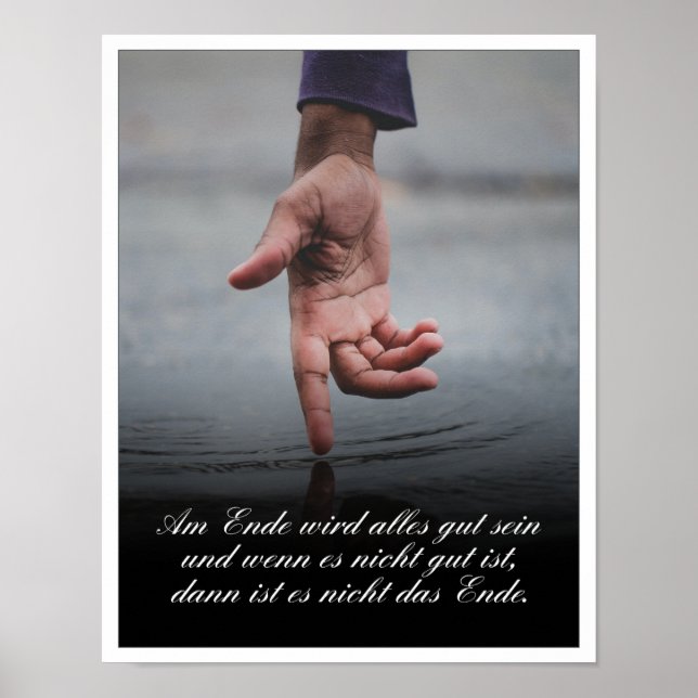 Poster Am Ende wird alles tribo sein (Frente)