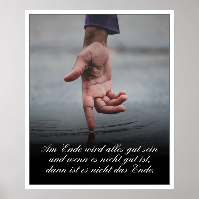 Poster Am Ende wird alles tribo sein (Frente)