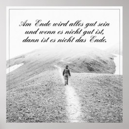 Poster Am Ende wird alles tribo sein