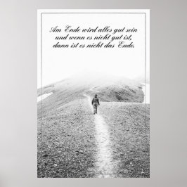 Poster Am Ende wird alles tribo sein