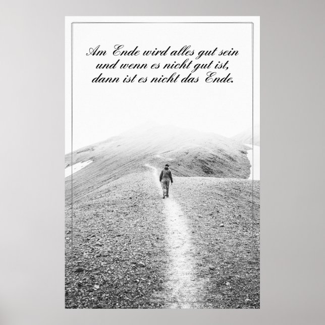 Poster Am Ende wird alles tribo sein (Frente)