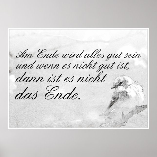 Poster Am Ende wird alles tribo sein (Frente)
