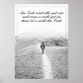 Poster Am Ende wird alles tribo sein