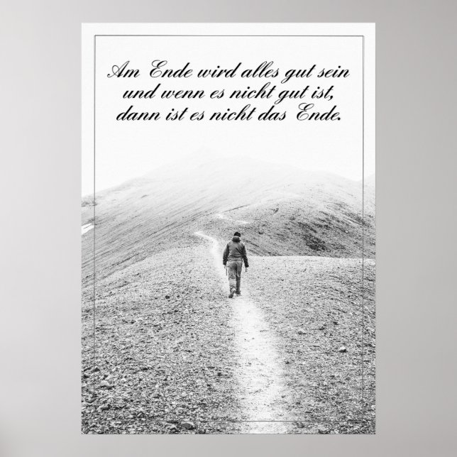 Poster Am Ende wird alles tribo sein (Frente)