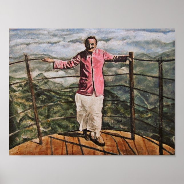 Poster Amado Meher Baba (Frente)