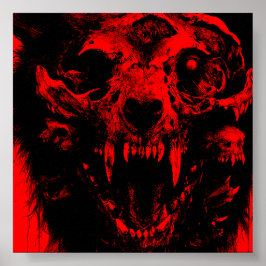 Poster AMALGAMAÇÃO DA FLESH DO morto | Matte Paper Impres