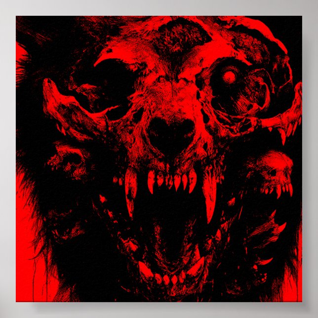 Poster AMALGAMAÇÃO DA FLESH DO morto | Matte Paper Impres (Frente)