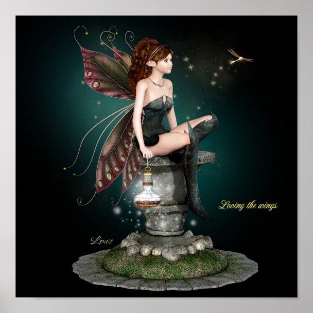 Pôster Amando as asas (Frente)